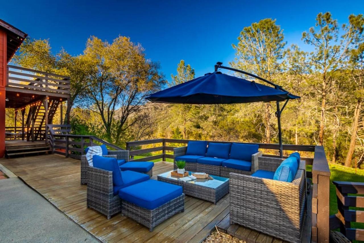 Sierra Vista Lookout Lodge With Creek, Waterfall And Waterholes, Minutes From Bass Lake And Yosemite South Gate North Fork ภายนอก รูปภาพ