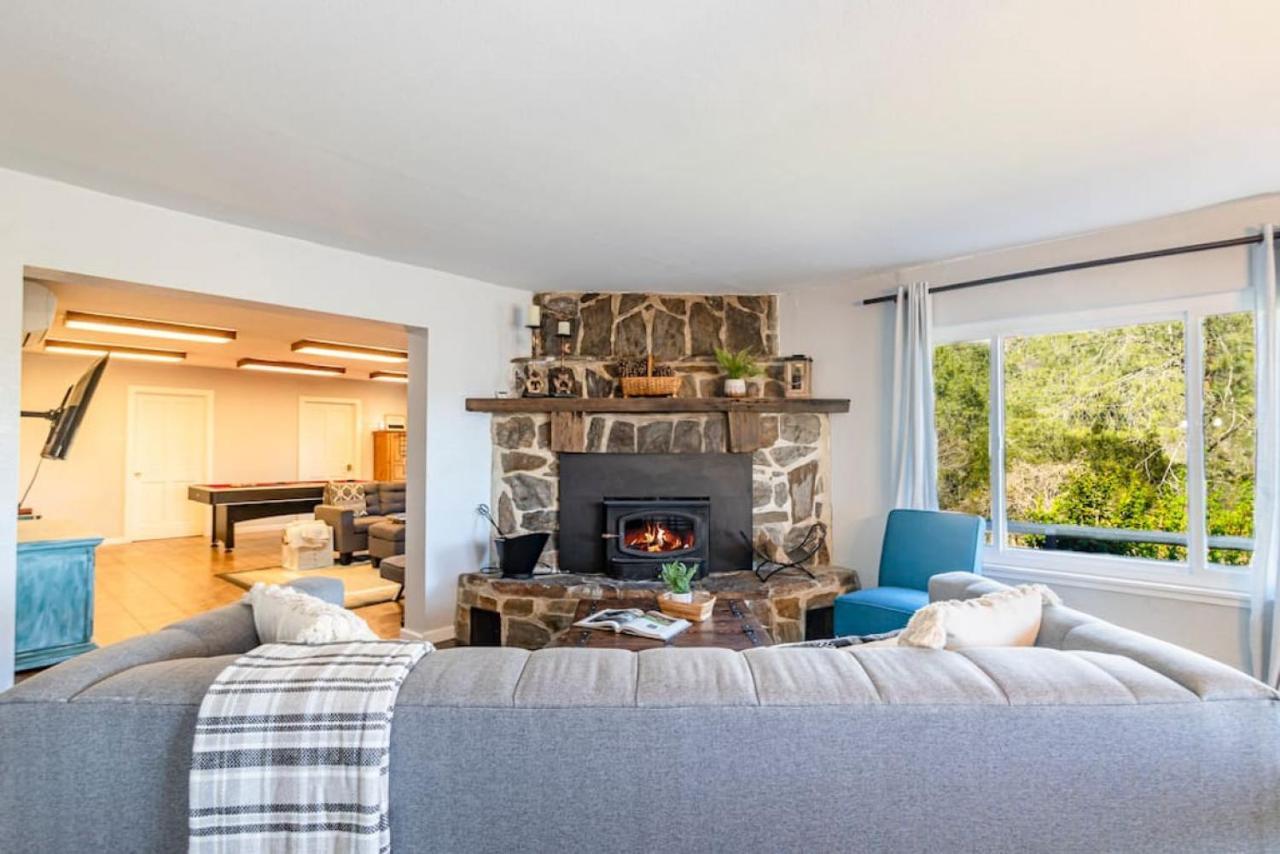 Sierra Vista Lookout Lodge With Creek, Waterfall And Waterholes, Minutes From Bass Lake And Yosemite South Gate North Fork ภายนอก รูปภาพ