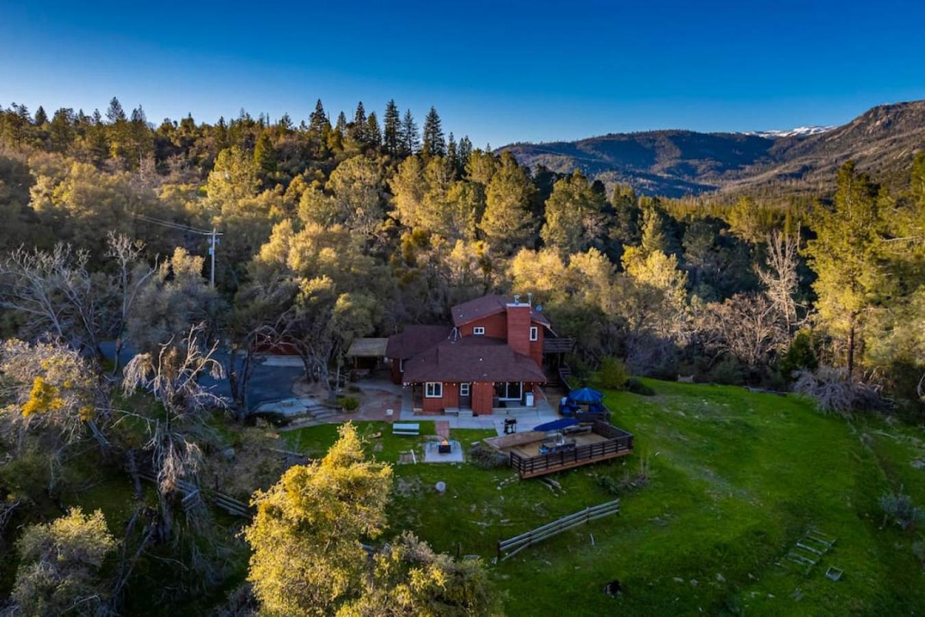 Sierra Vista Lookout Lodge With Creek, Waterfall And Waterholes, Minutes From Bass Lake And Yosemite South Gate North Fork ภายนอก รูปภาพ
