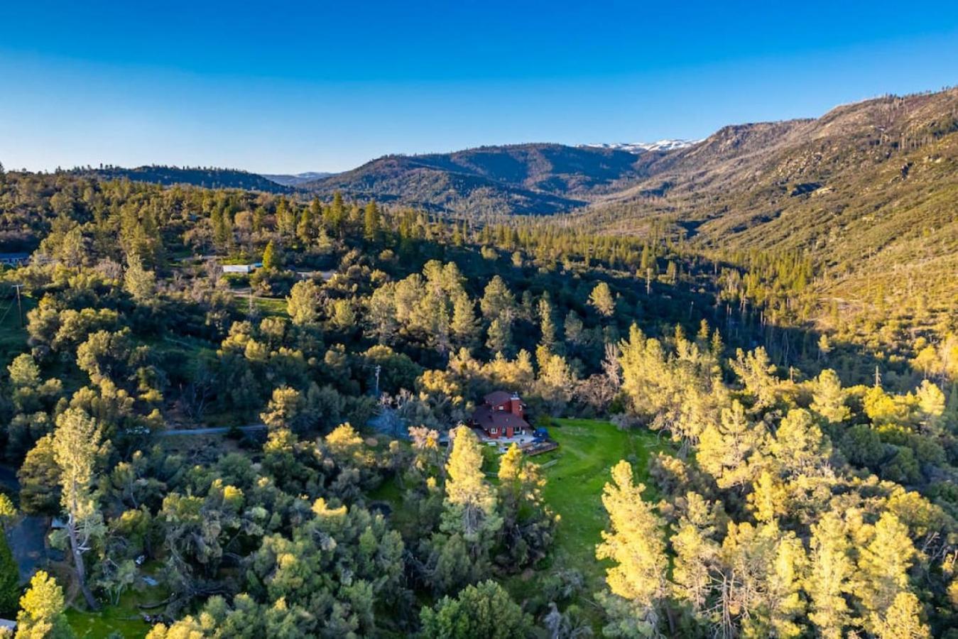 Sierra Vista Lookout Lodge With Creek, Waterfall And Waterholes, Minutes From Bass Lake And Yosemite South Gate North Fork ภายนอก รูปภาพ
