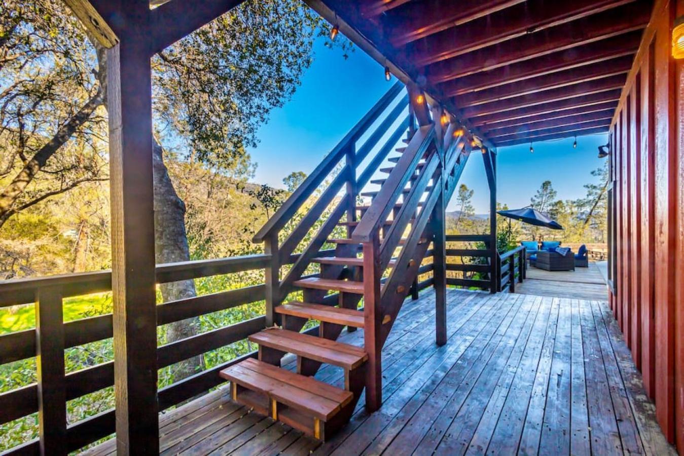 Sierra Vista Lookout Lodge With Creek, Waterfall And Waterholes, Minutes From Bass Lake And Yosemite South Gate North Fork ภายนอก รูปภาพ