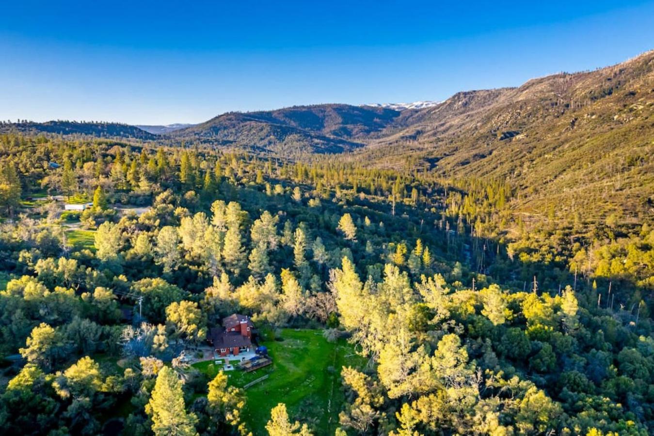 Sierra Vista Lookout Lodge With Creek, Waterfall And Waterholes, Minutes From Bass Lake And Yosemite South Gate North Fork ภายนอก รูปภาพ